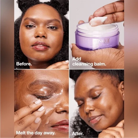 Clinique Take the Day Off Cleansing Balm - Purple Jar - Picture 2 of 2